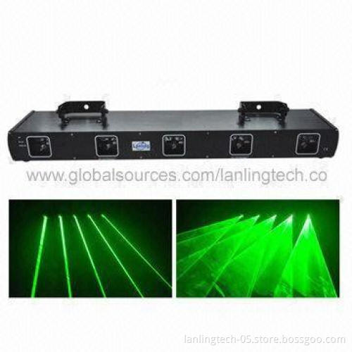 5-head Red Laser Stage Light for Disco DJ Club Lighting